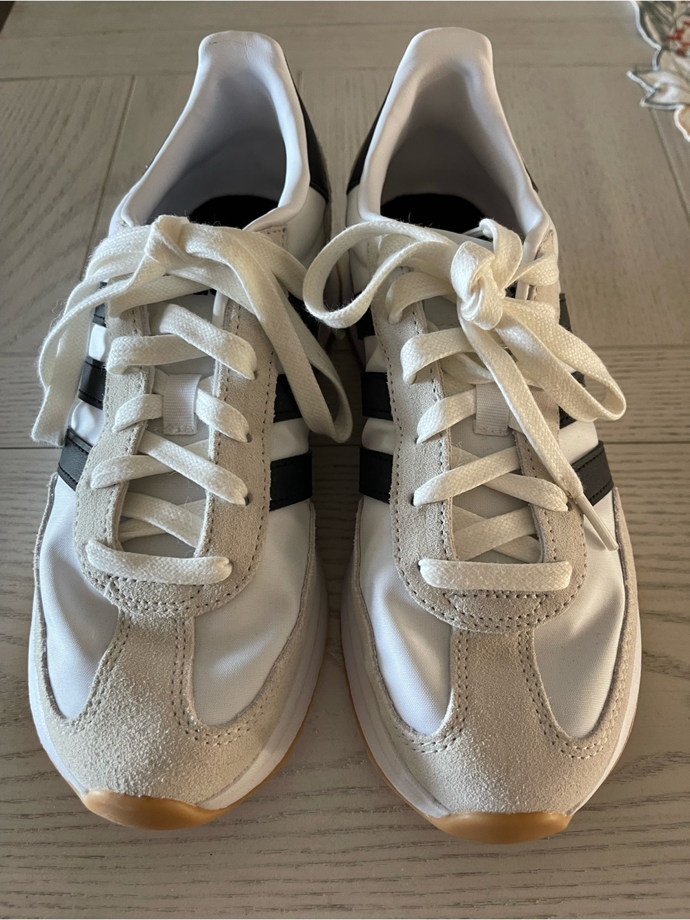 adidas Women's White, Black Sneakers